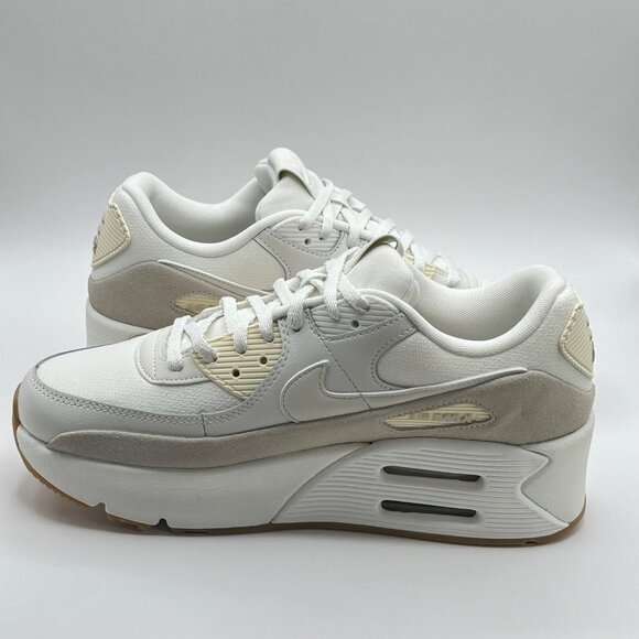Nike Air Max 90 LV8 Sportswear Shoe FD4328-100 Women Sz 10/Mens Size 8.5 NEW - Picture 10 of 12